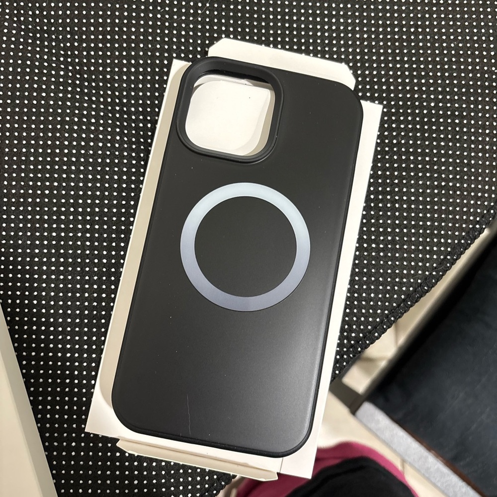OtterBox Black Phone Case with Gray Ring